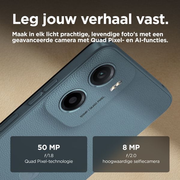 Motorola moto g05 16,9 cm (6.67") Dual SIM Android 15 4G USB Type-C 4 GB 128 GB 5200 mAh Groen (PB6L0008ES)