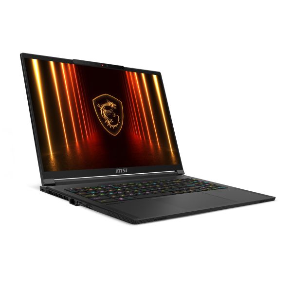 MSI Stealth 16 AI A2HWGG-027NL Intel Core Ultra 9 285H Laptop 40,6 cm (16") Quad HD+ 32 GB DDR5-SDRAM 1 TB SSD NVIDIA GeForce RTX 5070 Wi-Fi 7 (802.11be) Windows 11 Home Zwart (9S7-15F535-027)