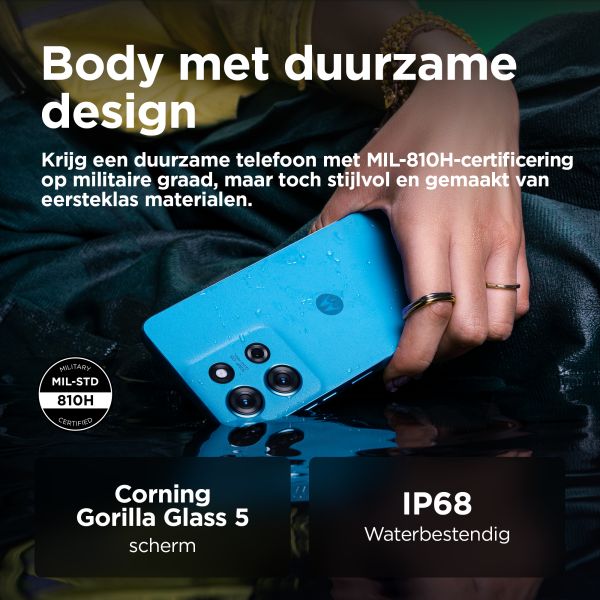Motorola moto g75 5G 17,2 cm (6.78") Hybride Dual SIM Android 14 USB Type-C 8 GB 256 GB 5000 mAh Blauw (840023273674)