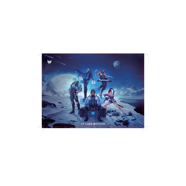 Acer Predator Gaming Mousepad - M size PMP450 Game-muismat Meerkleurig (GP.MSP11.00K) Acer Predator Gaming Mousepad - M size PMP450 Game-muismat Meerkleurig (GP.MSP11.00K)