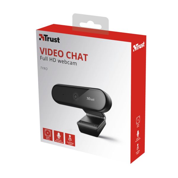 Trust Tyro - Full HD Webcam (23637)
