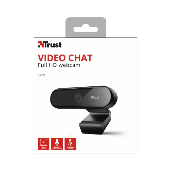 Trust Tyro - Full HD Webcam (23637)