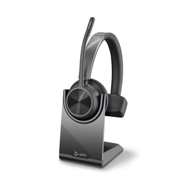 POLY Voyager 4310 UC Headset Draadloos Hoofdband Kantoor/callcenter USB Type-C Bluetooth Oplaadhouder Zwart (218474-01) POLY Voyager 4310 UC Headset Draadloos Hoofdband Kantoor/callcenter USB Type-C Bluetooth Oplaadhouder Zwart (218474-01)