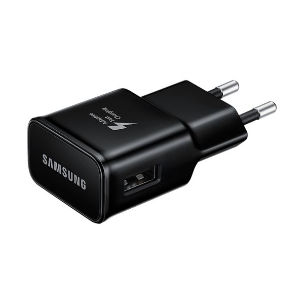 Samsung EP-TA20 Universeel Zwart AC Snel opladen Binnen, Buiten (EP-TA20EBECGWW)