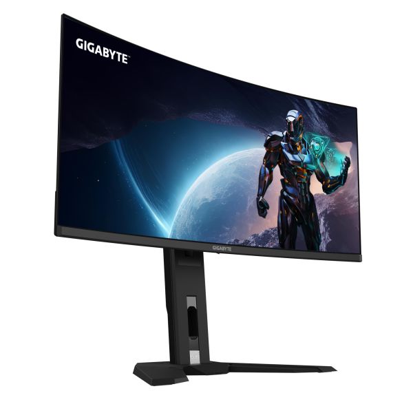 GIGABYTE MO34WQC2 computer monitor 86,4 cm (34") 3440 x 1440 Pixels Wide Quad HD OLED Zwart (MO34WQC2-EK)