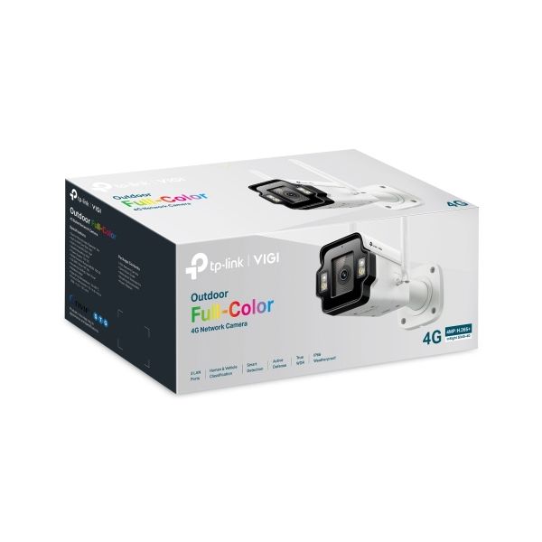TP-Link INSIGHT S345-4G Kogel (vorm) IP-beveiligingscamera Buiten 2688 x 1520 Pixels Muur (INSIGHT S345-4G(4MM))