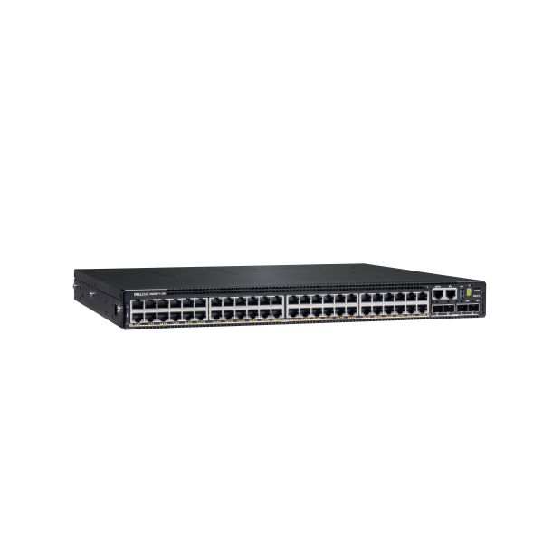 DELL N-Series N2248PX-ON Managed L3 Gigabit Ethernet (10/100/1000) Power over Ethernet (PoE) 1U Zwart (210-ASPX)