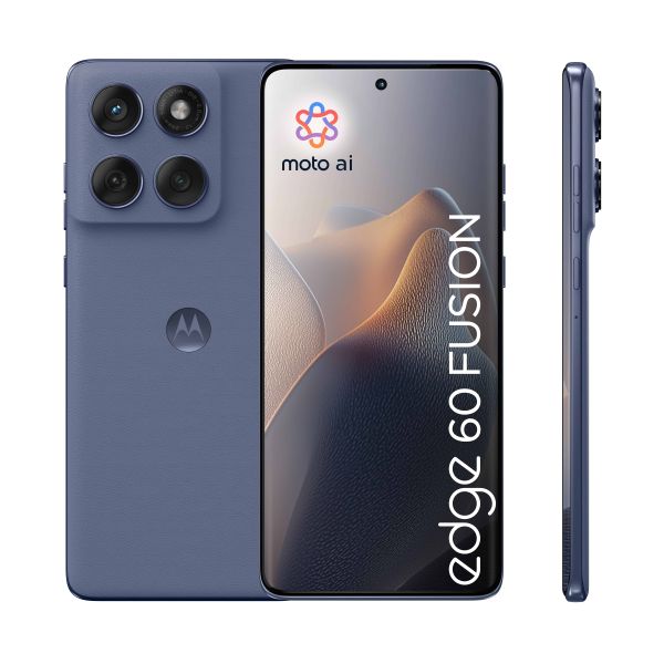 Motorola edge 60 fusion 16,9 cm (6.67") Dual SIM Android 15 5G USB Type-C 8 GB 256 GB 5200 mAh Grijs (PB7E0037SE)