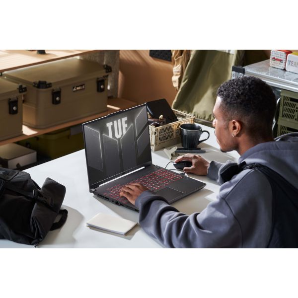 ASUS TUF Gaming A16 FA607PV-RL129W AMD Ryzen™ 9 7940HX Laptop 40,6 cm (16") WUXGA 16 GB DDR5-SDRAM 512 GB SSD NVIDIA GeForce RTX 4060 Wi-Fi 6 (802.11ax) Windows 11 Home Nederlands Grijs (90NR0IX4-M00690)