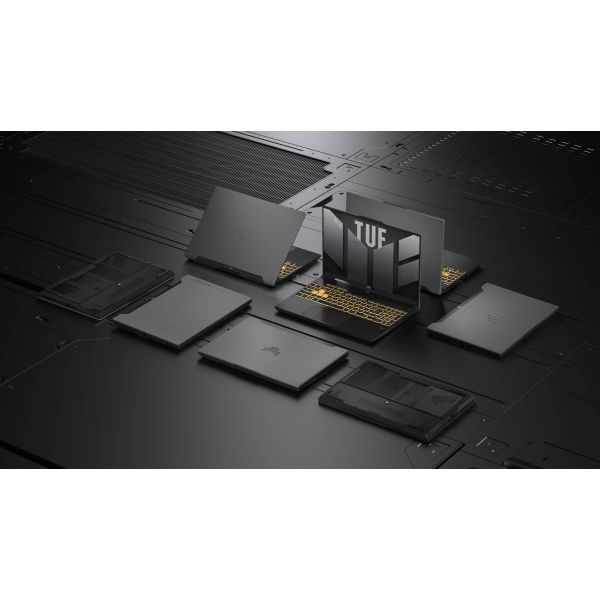 ASUS TUF Gaming A16 FA607PV-RL129W AMD Ryzen™ 9 7940HX Laptop 40,6 cm (16") WUXGA 16 GB DDR5-SDRAM 512 GB SSD NVIDIA GeForce RTX 4060 Wi-Fi 6 (802.11ax) Windows 11 Home Nederlands Grijs (90NR0IX4-M00690)