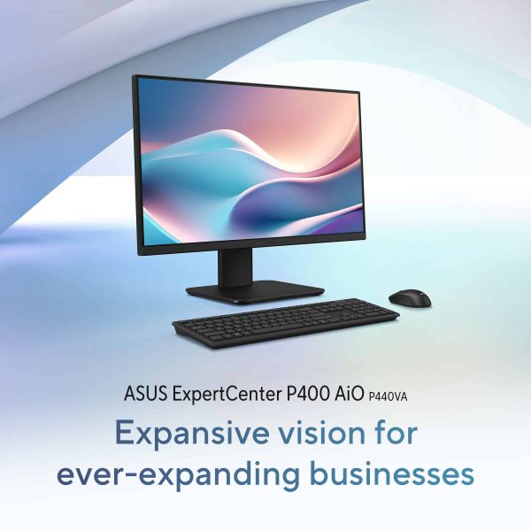 ASUS ExpertCenter P400 AiO P440VAK-BPC191W-NL Intel® Core™ i5 i5-13420H 60,5 cm (23.8") 1920 x 1080 Pixels Alles-in-één-pc 16 GB DDR5-SDRAM 512 GB SSD Windows 11 Home Wi-Fi 6 (802.11ax) Zwart (90PT03X6-M01P50)