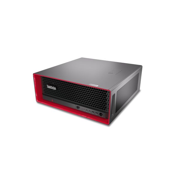 Lenovo ThinkStation P5 Intel® Xeon® W w5-2455X 128 GB DDR5-SDRAM 1 TB SSD NVIDIA RTX 4500 Ada Windows 10 Pro for Workstations Tower Workstation Zwart, Rood (30GA008LGE)