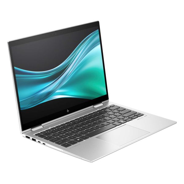 HP Elite x360 830 G11 Intel Core Ultra 5 125U Hybride (2-in-1) 33,8 cm (13.3") Touchscreen WUXGA 16 GB LPDDR5x-SDRAM 512 GB SSD Wi-Fi 6E (802.11ax) Windows 11 Pro Zilver (96Y57ET#ABH)