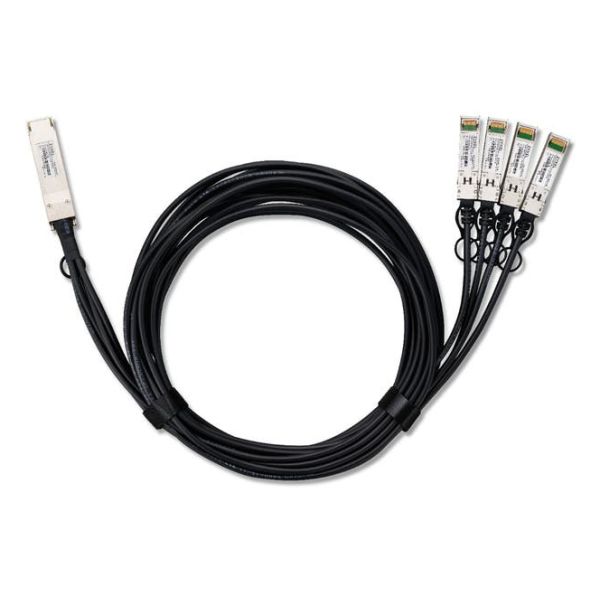 Zyxel DAC100F25-3M-ZZ0101F InfiniBand en Glasvezelkabel QSFP28 4x QSFP28 DAC Zwart (DAC100F25-3M-ZZ010)