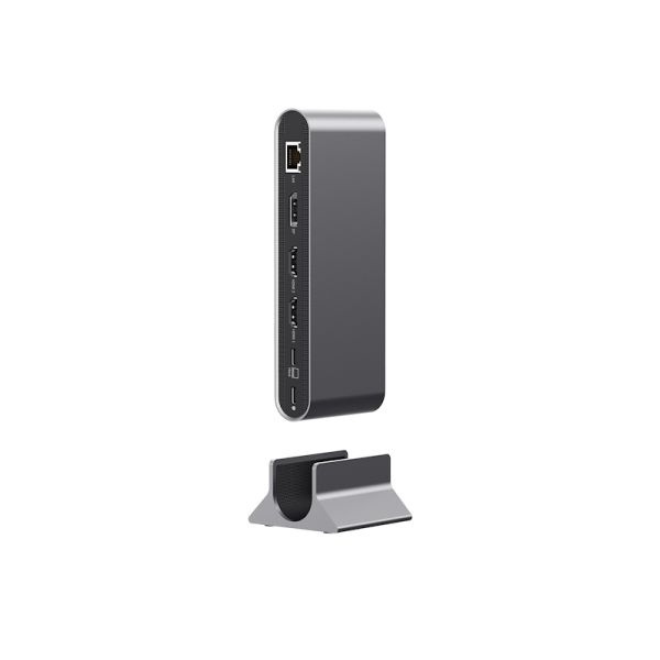 Acer HP.DSCAB.022 laptop dock & poortreplicator Bedraad USB 3.2 Gen 1 (3.1 Gen 1) Type-C Zilver (HP.DSCAB.022)