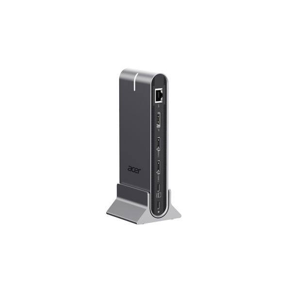 Acer HP.DSCAB.022 laptop dock & poortreplicator Bedraad USB 3.2 Gen 1 (3.1 Gen 1) Type-C Zilver (HP.DSCAB.022)