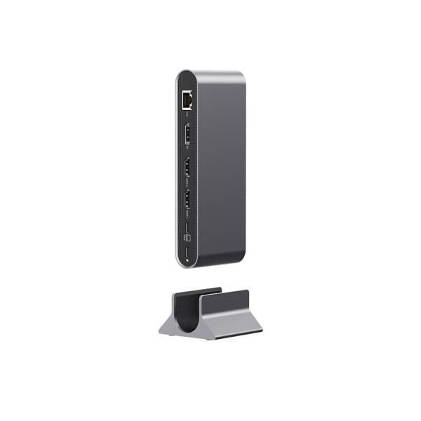 Acer HP.DSCAB.022 laptop dock & poortreplicator Bedraad USB 3.2 Gen 1 (3.1 Gen 1) Type-C Zilver (HP.DSCAB.022)