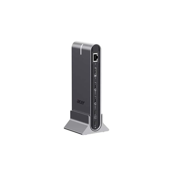 Acer HP.DSCAB.022 laptop dock & poortreplicator Bedraad USB 3.2 Gen 1 (3.1 Gen 1) Type-C Zilver (HP.DSCAB.022)