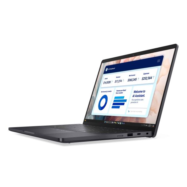 DELL Pro 13 Premium PA13250 Copilot+ PC Intel Core Ultra 7 266V Laptop 33,8 cm (13.3") Full HD+ 16 GB LPDDR5x-SDRAM 512 GB SSD Wi-Fi 7 (802.11be) Windows 11 Pro Engels Grijs (77K77)