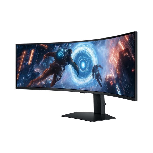 Samsung G91F computer monitor 124,5 cm (49") 5120 x 1440 Pixels Dual QHD LCD Zwart (LS49FG910EUXEN)