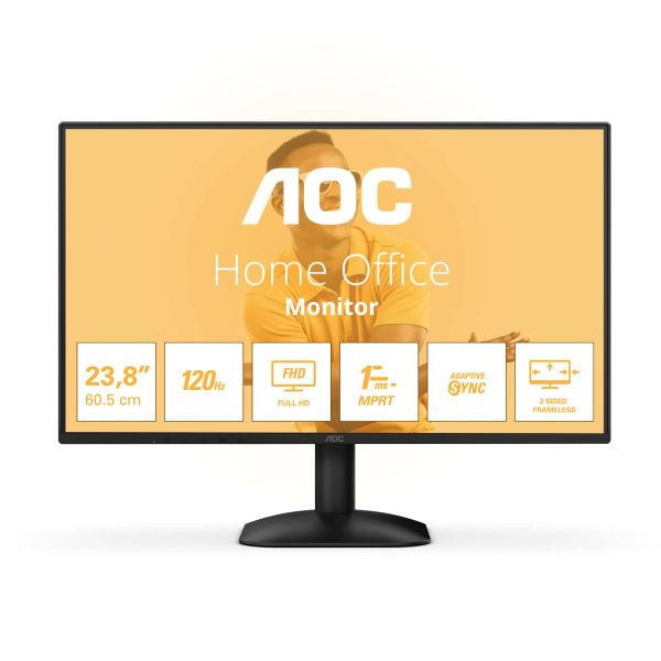 AOC 24B31H LED display 60,5 cm (23.8") 1920 x 1080 Pixels Full HD Zwart (24B31H)