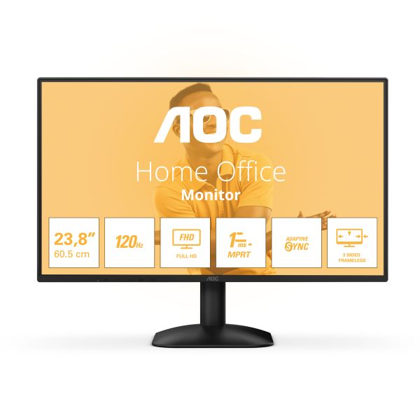 AOC 24B31H computer monitor 60,5 cm (23.8") 1920 x 1080 Pixels Full HD Zwart (24B31H)