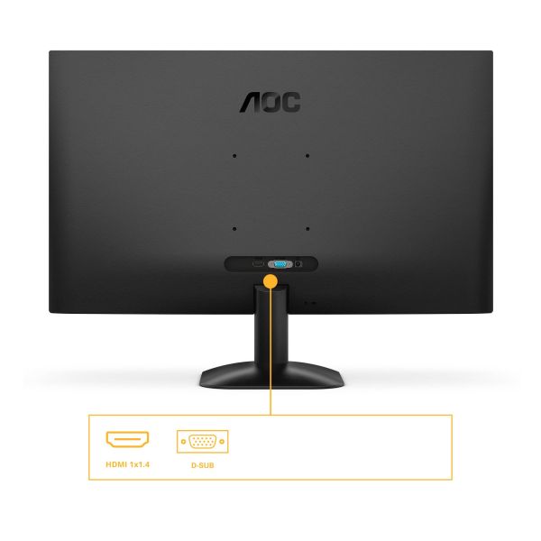AOC B3 24B35HM2 computer monitor 60,5 cm (23.8") 1920 x 1080 Pixels Full HD LED Zwart (24B35HM2)