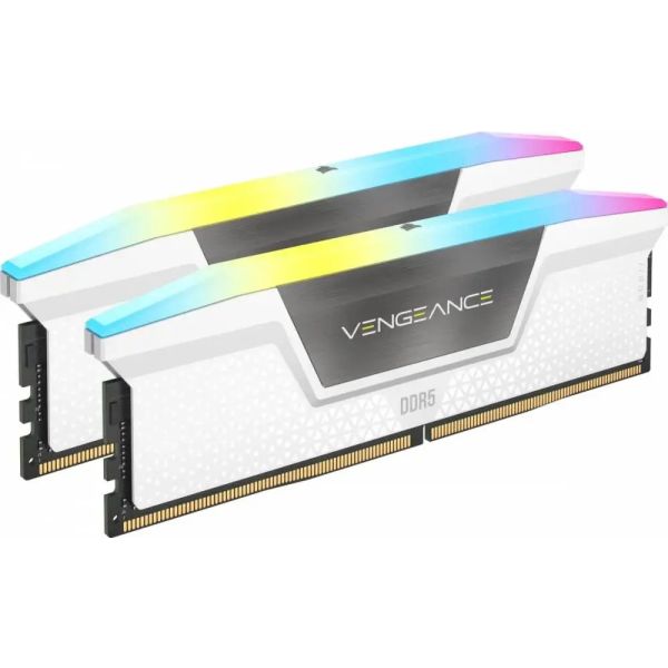 Corsair 32GB PC 6400 CL36 CORSAIR KIT (2x16GB) Vengeance white retail (CMH32GX5M2B6400Z36W)