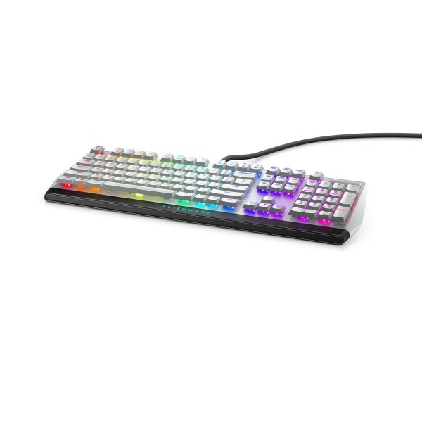 Alienware AW510K toetsenbord Gamen USB Zwart, Wit (AW510K-W-WW)