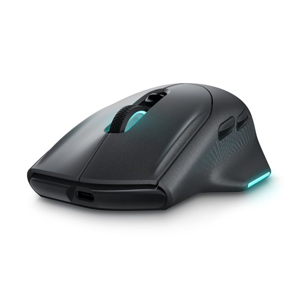 Alienware AW620M muis Gamen Rechtshandig RF Wireless + USB Type-C Optisch 26000 DPI (AW620M-G-DEAM)
