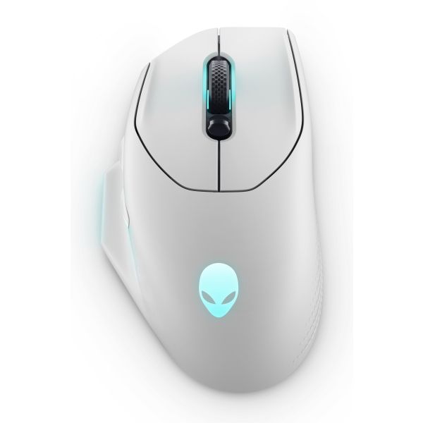 Alienware AW620M muis Gamen Rechtshandig RF Wireless + USB Type-C Optisch 26000 DPI (AW620M-W-DEAM)