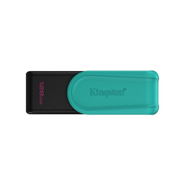 Kingston Technology DataTraveler 128GB Portable USB 3.2 Gen 1 Exodia S (Black/Turquoise) (DTXS/128GB) Kingston Technology DataTraveler 128GB Portable USB 3.2 Gen 1 Exodia S (Black/Turquoise) (DTXS/128GB)