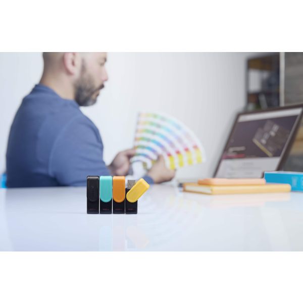 Kingston Technology DataTraveler 256GB Portable USB 3.2 Gen 1 Exodia S (Black/Orange) (DTXS/256GB)