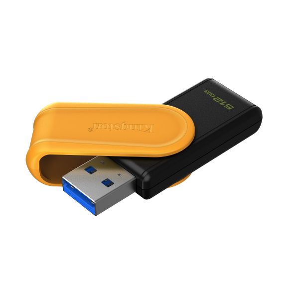 Kingston Technology DataTraveler 512GB Portable USB 3.2 Gen 1 Exodia S (Black/Yellow) (DTXS/512GB)
