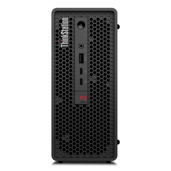 Lenovo ThinkStation P3 Ultra SFF Intel® Core™ i5 i5-14600 16 GB DDR5-SDRAM 1 TB SSD NVIDIA T400 Windows 11 Pro Mini Tower Workstation Zwart (30HA00A9GE) Lenovo ThinkStation P3 Ultra SFF Intel® Core™ i5 i5-14600 16 GB DDR5-SDRAM 1 TB SSD NVIDIA T400 Windows 11 Pro Mini Tower Workstation Zwart (30HA00A9GE)