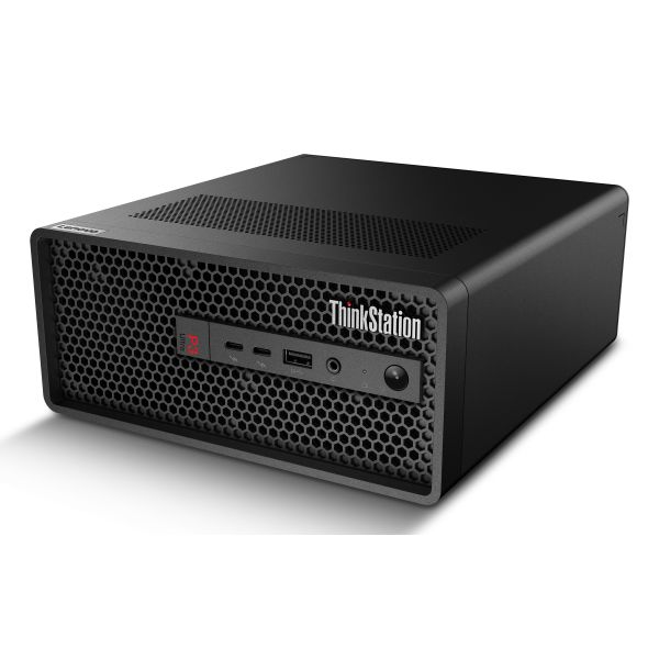 Lenovo ThinkStation P3 Ultra SFF Intel® Core™ i5 i5-14600 16 GB DDR5-SDRAM 1 TB SSD NVIDIA T400 Windows 11 Pro Mini Tower Workstation Zwart (30HA00A9GE)