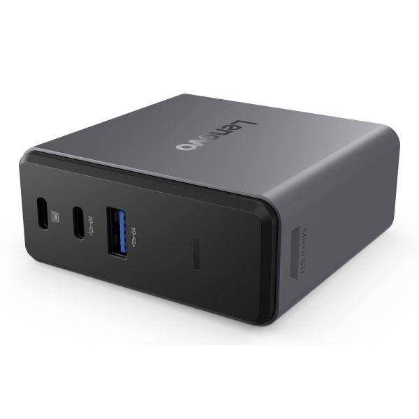 Lenovo X9 Charging GaN Dock Bedraad USB 3.2 Gen 2 (3.1 Gen 2) Type-C Grijs (40BD0065EU)