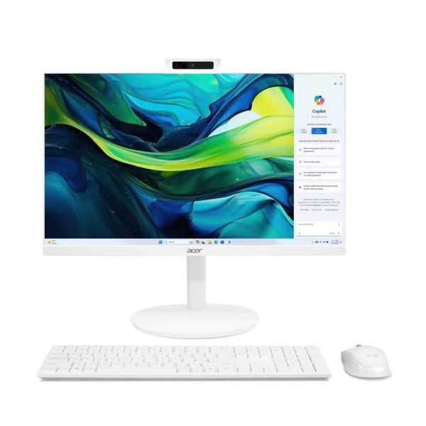 Acer Aspire C24-1YE13U5UNH Intel® Core™ i5 i5-1334U 60,5 cm (23.8") 1920 x 1080 Pixels Alles-in-één-pc 16 GB DDR4-SDRAM 512 GB SSD Windows 11 Home Wi-Fi 6 (802.11ax) Wit (DQ.BNCEG.002) Acer Aspire C24-1YE13U5UNH Intel® Core™ i5 i5-1334U 60,5 cm (23.8") 1920 x 1080 Pixels Alles-in-één-pc 16 GB DDR4-SDRAM 512 GB SSD Windows 11 Home Wi-Fi 6 (802.11ax) Wit (DQ.BNCEG.002)