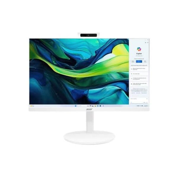 Acer Aspire C24-1YE13U5UNH Intel® Core™ i5 i5-1334U 60,5 cm (23.8") 1920 x 1080 Pixels Alles-in-één-pc 16 GB DDR4-SDRAM 512 GB SSD Windows 11 Home Wi-Fi 6 (802.11ax) Wit (DQ.BNCEG.002)