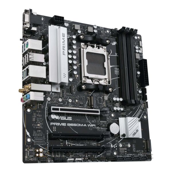 ASUS PRIME B650M-A WIFI AMD B650 Socket AM5 micro ATX (90MB1C00-M1EAY0)