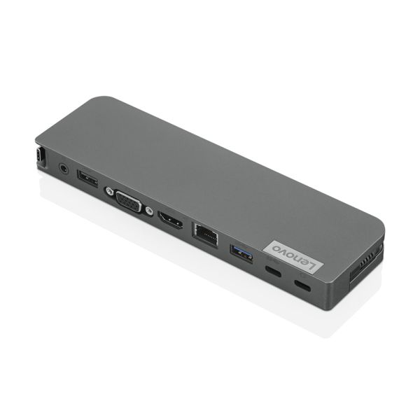 Lenovo USB-C Mini Dock Bedraad USB 3.2 Gen 1 (3.1 Gen 1) Type-C Grijs (40AU0065IT)