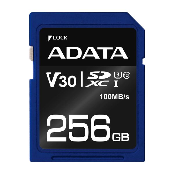 ADATA ASDX256GUI3V30S-R flashgeheugen 256 GB SDXC UHS-I Klasse 10 (ASDX256GUI3V30S-R) ADATA ASDX256GUI3V30S-R flashgeheugen 256 GB SDXC UHS-I Klasse 10 (ASDX256GUI3V30S-R)