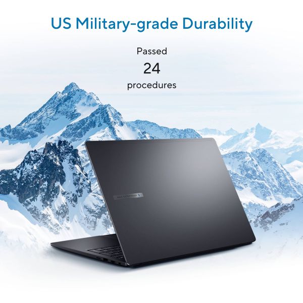 ASUS ExpertBook B5 B5605CVA-MB0156X Intel® Core™ i5 i5-13420H Laptop 40,6 cm (16") WUXGA 32 GB DDR5-SDRAM 1 TB SSD Wi-Fi 6E (802.11ax) Windows 11 Pro US International Zwart, Grijs (90NX08H1-M005C0)