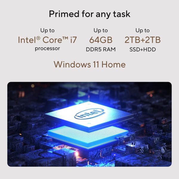 ASUS V500 Mini Tower V500MV-13420H044W Intel® Core™ i5 i5-13420H 16 GB DDR5-SDRAM 512 GB SSD Windows 11 Home PC Wit (90PF05R1-M006A0)