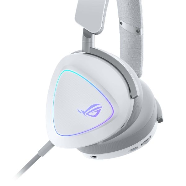 ASUS ROG Delta II Headset Bedraad en draadloos Hoofdband Gamen USB Type-C Bluetooth Wit (90YH03W0-BHUA10) ASUS ROG Delta II Headset Bedraad en draadloos Hoofdband Gamen USB Type-C Bluetooth Wit (90YH03W0-BHUA10)