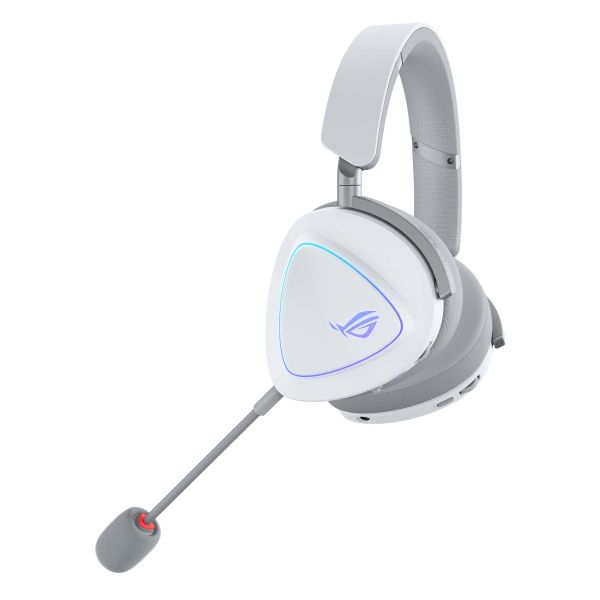 ASUS ROG Delta II Headset Bedraad en draadloos Hoofdband Gamen USB Type-C Bluetooth Wit (90YH03W0-BHUA10) ASUS ROG Delta II Headset Bedraad en draadloos Hoofdband Gamen USB Type-C Bluetooth Wit (90YH03W0-BHUA10)