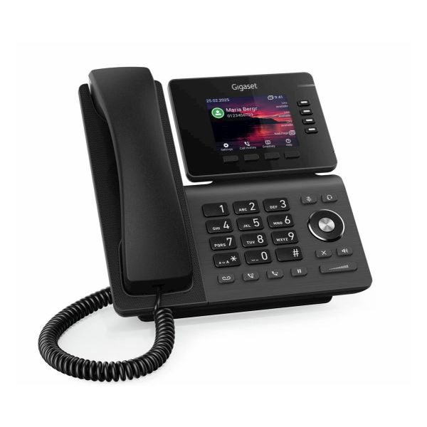 GIGASET P810 IP PRO IP Tischtelefon 8.5 cm 3.36 Zoll TFT-Farbdisplay USB 2x RJ45 Anschluss fr P800 KEY PRO Expanson Module PoE (S30853-H4102-R101)