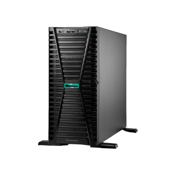 HP ProLiant ML110 Gen11 - Tower - Xeon Silver 4514Y 2GHz - 64GB RAM - 2x 480GB SSD - 1-Way - Hot-Swap (P83112-425)