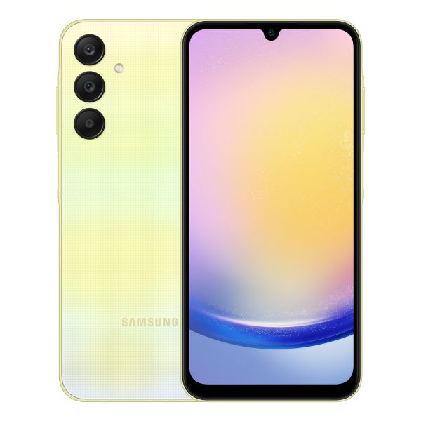 Samsung Galaxy A25 5G 16,5 cm (6.5") Hybride Dual SIM USB Type-C 8 GB 256 GB 5000 mAh Geel (SM-A256BZYHEUE) Samsung Galaxy A25 5G 16,5 cm (6.5") Hybride Dual SIM USB Type-C 8 GB 256 GB 5000 mAh Geel (SM-A256BZYHEUE)