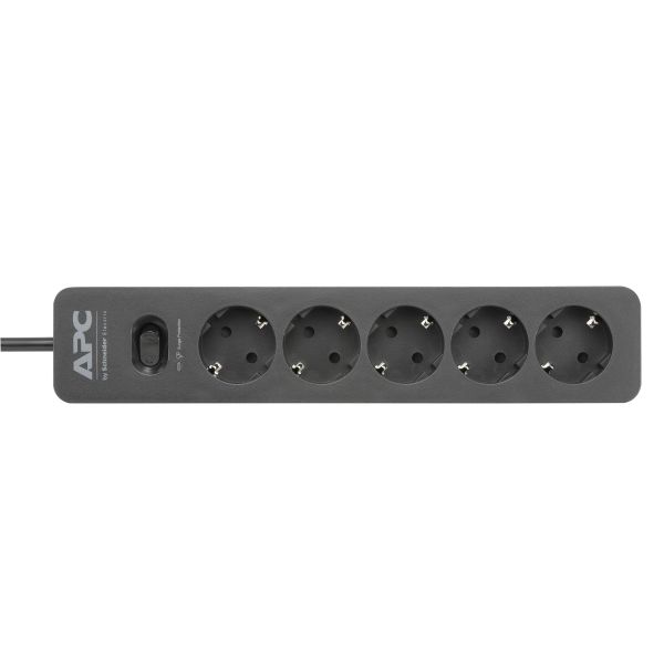 APC PME5B-GR stekkerdoos met overspanningsbeveiliging 5x stopcontact (PME5B-GR)